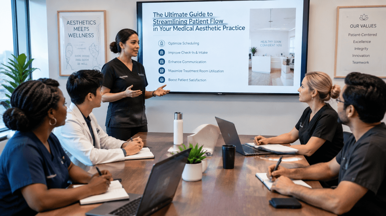 The Ultimate Guide to Streamlining Patient Flow in Your Medical Aesthetic Practice